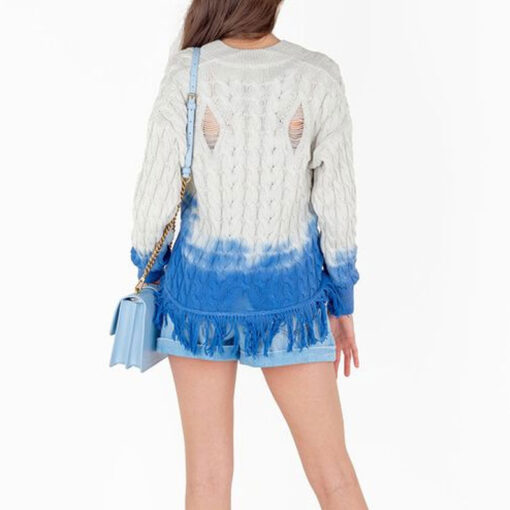 PINKO MARACENA ΠΛΕΚΤΟ 1G17EU Y85H ZG3-BIANCO/BLUETTE - Image 2