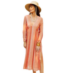 SUNDRESS CHICAGO ΦΟΡΕΜΑ R22006E22-MARBELLA MIX TERRACOTTA