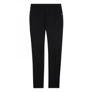 TED BAKER LIROI HIGH WAISTED LEGGING WITH FAUX POPPER DETAIL ΠΑΝΤΕΛΟΝΙ 263603-BLACK