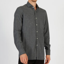 LA MARTINA ΠΟΥΚΑΜΙΣΟ BRMC22 FL043-01007-DARK HEATHER GREY