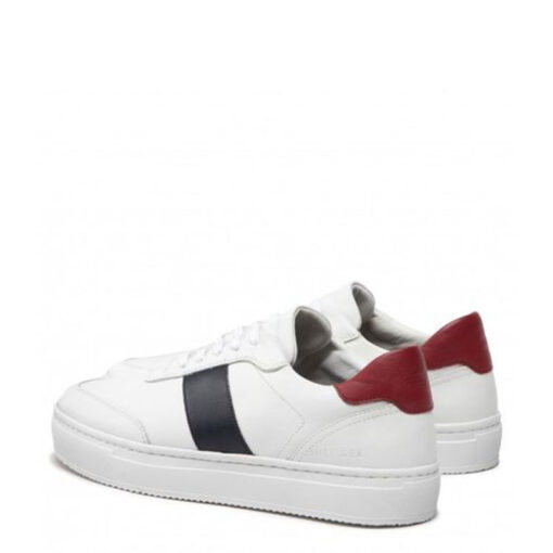 TOMMY HILFIGER PREMIUM CUPSOLE STRIPE SNEAKER ΠΑΠΟΥΤΣΙ FM0FM04284-YBR-WHITE - Image 3