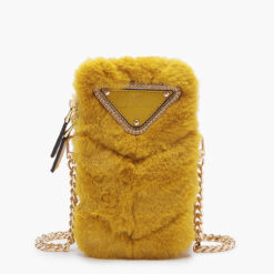 LA CARRIE FUR MOBILE ΤΣΑΝΤΑ ΩΜΟΥ/ΧΙΑΣΤΙ 122M-PB-340-SYN-YELLOW