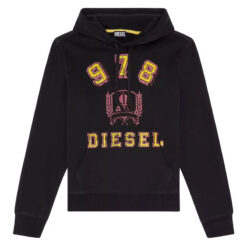 DIESEL S-GINN-HOOD-E5 ΦΟΥΤΕΡ A06807-0JFAV-9XX-BLACK