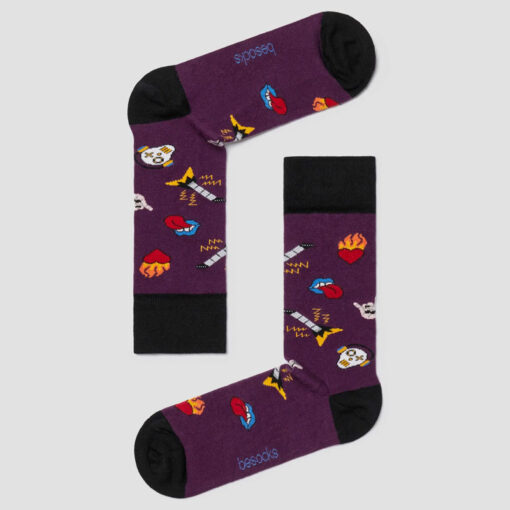 BESOCKS ΚΑΛΤΣΕΣ BEROCK-PURPLE