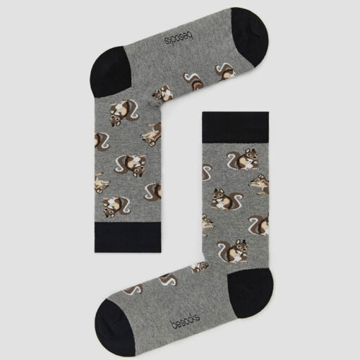BESOCKS ΚΑΛΤΣΕΣ BESQUIRREL-GREY