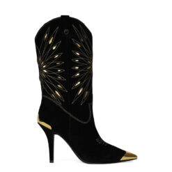 JEFFREY CAMPBELL PASO ROBLE ΜΠΟΤΑΚΙΑ 0101003605-001-BLACK