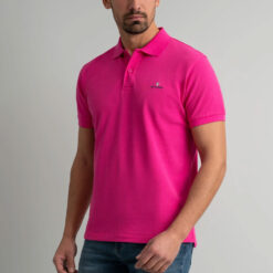 NAVY & GREEN ΜΠΛΟΥΖΑΚΙ ΠΟΛΟ MΟΝΟΧΡΩΜΟ 24GE.300.6-MAGENTA