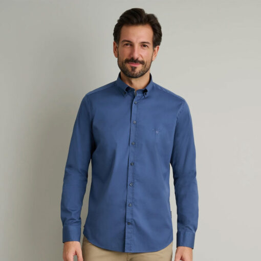 NAVY & GREEN ΠΟΥΚΑΜΙΣΟ 24NG.SD61/1B.4-DARK AVIO