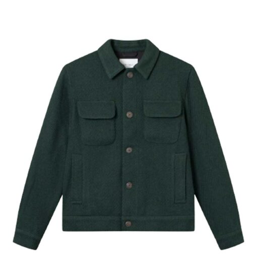 LES DEUX NASH 2.0 WOOL HYBRID ΤΖΑΚΕΤ LDM610117-546546-PINE GREEN