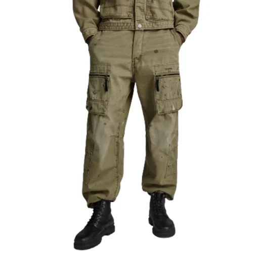 G-STAR MULTI POCKET RELAXED ΠΑΝΤΕΛΟΝΙ ΤΖΙΝ CARGO D24556-D491-G375-RENAISSANCE FADED SHAMROCK GD - Image 2
