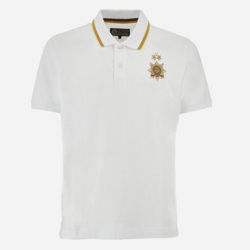 LA MARTINA POLO ΜΠΛΟΥΖΑ ΚΜ YMPG01-PK001-00001-OPTIC WHITE