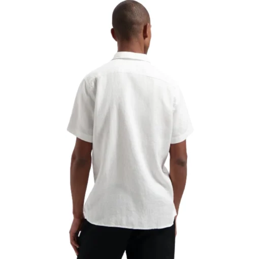 DSTREZZED COLTER RESORT ΠΟΥΚΑΜΙΣΟ 311400-SS24-100-WHITE - Image 3
