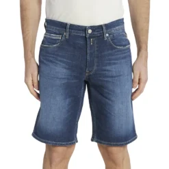 REPLAY GROVER ΤΖΙΝ ΣΟΡΤΣ M1072 .000.573 600 007-DARK BLUE