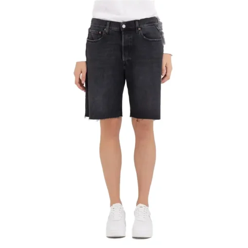 REPLAY DENIM ΒΕΡΜΟΥΔΑ WA518F.000.739 661 097-DARK GREY - Image 2