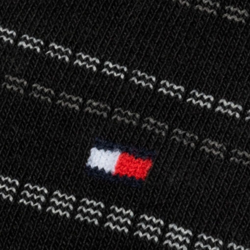 TOMMY HILFIGER TH MEN TIN GIFTBOX TOMMY STRIPE ΚΑΛΤΣΕΣ 4 ΖΕΥΓΗ 701229780-002-BLACK - Image 3