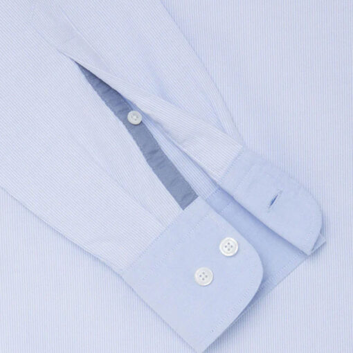 HACKETT HERITAGE OXFORD STRIPE ΠΟΥΚΑΜΙΣΟ HM3010076-513-SKY BLUE - Image 3