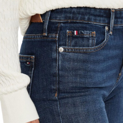 TOMMY HILFIGER NOS BOOTCUT RW ΠΑΝΤΕΛΟΝΙ ΤΖΙΝ WW0WW42490-02F-NOS DARK BLUE - Image 3