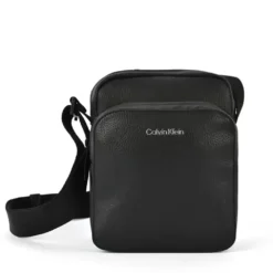 CALVIN KLEIN CK MUST REPORTER S W/PCKT ΤΣΑΝΤΑ ΩΜΟΥ/ΧΙΑΣΤΙ K50K512204-BEH-CK BLACK PEBBLE