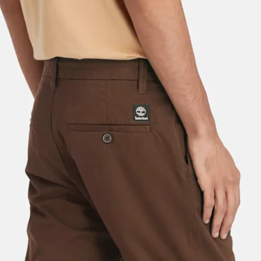 TIMBERLAND CLAREMONT TWILL ΠΑΝΤΕΛΟΝΙ CHINO TB0A2BYY243-CHOCOLATE - Image 4