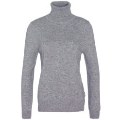 BARBOUR PENDLE ROLL COLLAR KNITTED ΠΟΥΛΟΒΕΡ LKN1077-GY15-GREY