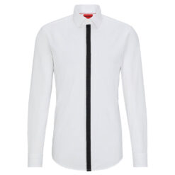 HUGO KEIDI ΠΟΥΚΑΜΙΣΟ 50500966-199-OPEN WHITE