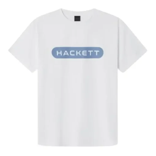 HACKETT HS ESSENTIAL BOX T-SHIRT ΜΠΛΟΥΖΑ HM500873-800-WHITE