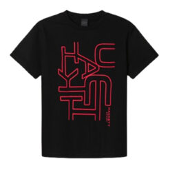 HACKETT HS LASER GRAPHIC T-SHIRT ΜΠΛΟΥΖΑ HM500878-999-BLACK