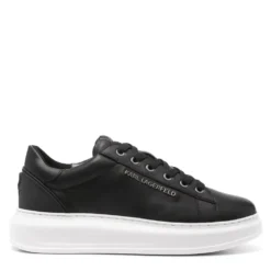 KARL LAGERFELD KAPRI MENS KARL NFT KOUNTER RLF SNEAKER ΠΑΠΟΥΤΣΙ KL52575N-000-BLACK LTHR