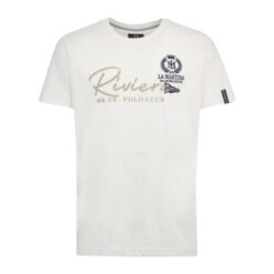 LA MARTINA T-SHIRT ΜΠΛΟΥΖΑ ΚΜ MAR300-JS206-00001-OPTIC WHITE