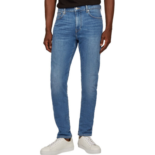 TOMMY HILFIGER SLIM BLEECKER PSTR ΠΑΝΤΕΛΟΝΙ CHINO MW0MW38823-1BC-FINN INDIGO