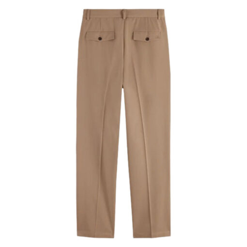 SCOTCH & SODA PLEATED COTTON/LYOCELL TWILL RELAXED STRAIGHT FIT ΠΑΝΤΕΛΟΝΙ CHINO 180269-0137-SAND - Image 2