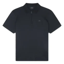 PAUL & SHARK KNITTED C.W. COTTON POLO ΜΠΛΟΥΖΑ 24411249-11D-NERO/RUTENIO