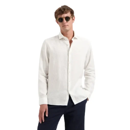 DSTREZZED JAGGER ΠΟΥΚΑΜΙΣΟ 303710-SS25-100-WHITE - Image 2