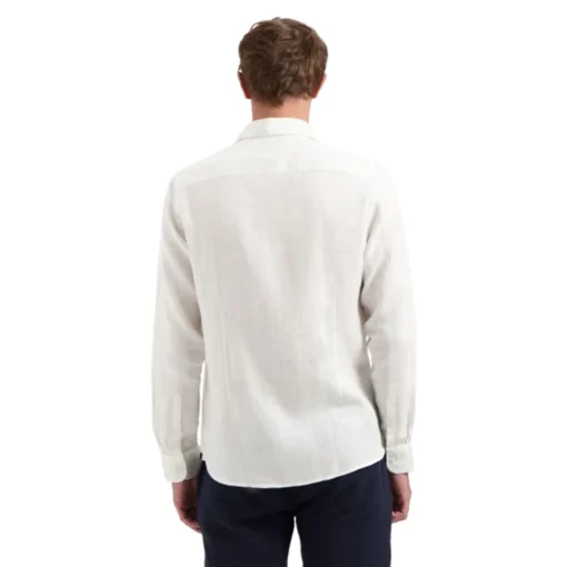 DSTREZZED JAGGER ΠΟΥΚΑΜΙΣΟ 303710-SS25-100-WHITE - Image 3