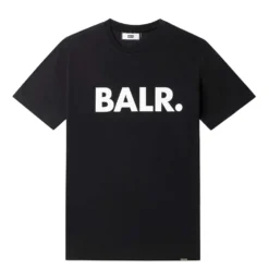 BALR. BRAND STRAIGHT T-SHIRT ΜΠΛΟΥΖΑ B1112.1048.102-JET BLACK