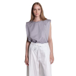 COLLECTIVA NOIR TEAR ΤΟΠ CN140G07POP-GREY