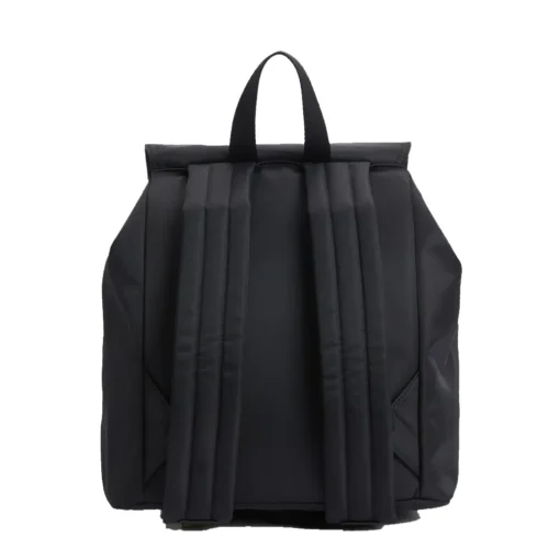 BARBOUR INTERNATIONAL RACER TRAVEL ΤΣΑΝΤΑ ΠΛΑΤΗΣ LBA0416-BK91-BLACK - Image 2