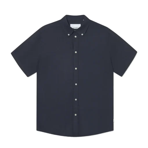 LES DEUX KRIS LINEN SS ΠΟΥΚΑΜΙΣΟ LDM401053-460460-DARK NAVY