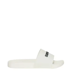 SUPERDRY D2 SDNA LOGO POOL SLIDE ΣΑΓΙΟΝΑΡΑ MF310271A-YBW-ECRU/BLACK
