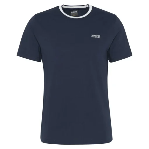 BARBOUR INTERNATIONAL LUCA TIPPING DETAIL T-SHIRT ΜΠΛΟΥΖΑ MTS1414-NY91-NAVY