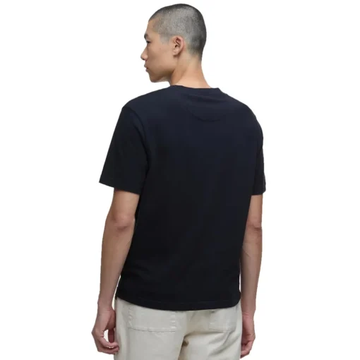 BARBOUR INTERNATIONAL COSTER SMQ GRAPHIC T-SHIRT ΜΠΛΟΥΖΑ MTS1435-BK11-BLACK - Image 3