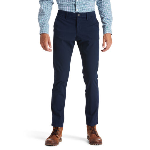 TIMBERLAND CLAREMONT TWILL SLIM ΠΑΝΤΕΛΟΝΙ CHINO TB0A2BYY433-DARK SAPPHIRE - Image 2
