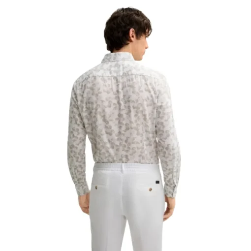 JOOP! PAI-W ΠΟΥΚΑΜΙΣΟ Μ/Μ 10019579-270-WHITE/BEIGE - Image 3