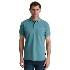 NAVY & GREEN ΜΠΛΟΥΖΑΚΙ ΠΟΛΟ MΟΝΟΧΡΩΜΟ 24GE.300.8-DEEP SEA