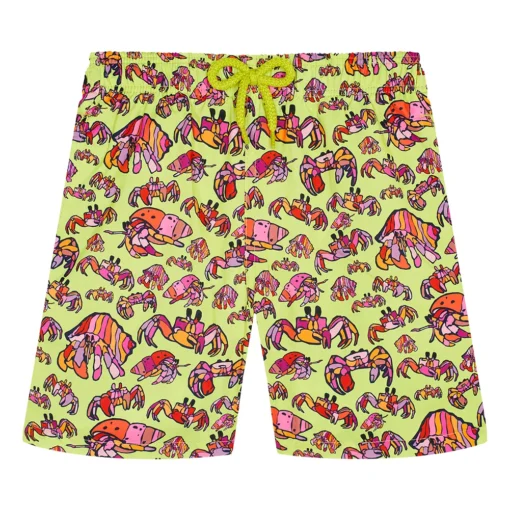 VILEBREQUIN HERMIT CRABS BOXER ΜΑΓΙΟ JHICJ380-413V-CHARTREUSE