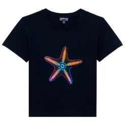 VILEBREQUIN DISCO STARS T-SHIRT ΜΠΛΟΥΖΑ THYCP307-390V-BLEU MARINE