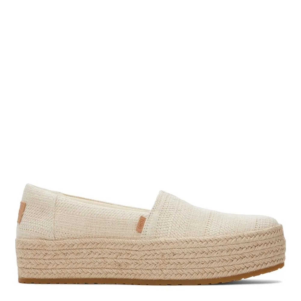 TOMS VALENCIA ΕΣΠΑΝΤΡΙΓΙΕΣ ΠΛΑΤΦΟΡΜΕΣ 10020710-NATURAL