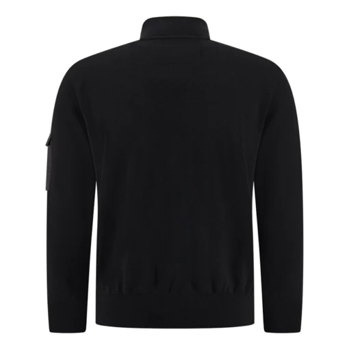 PAUL & SHARK ULTRALIGHT DOWN TECH WOOL HYBRID ΖΑΚΕΤΑ 15311280-011-BLACK - Image 3