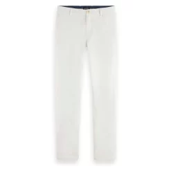 SCOTCH & SODA CORE MOTT STRETCH COTTON ΠΑΝΤΕΛΟΝΙ CHINO 179177-0001-OFF WHITE