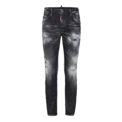 DSQUARED2 SKATER ΠΑΝΤΕΛΟΝΙ ΤΖΙΝ S74LB1726 S30357 900-BLACK